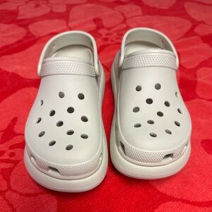 Crocs Platform Crush Clog Bone
